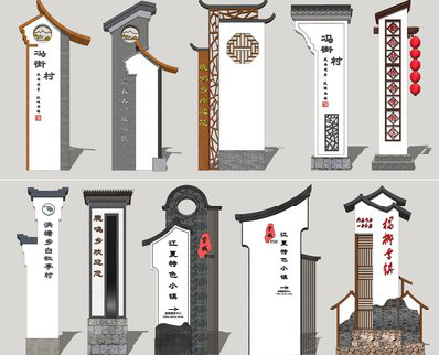 淮安美丽乡村标识标牌有哪些分类？