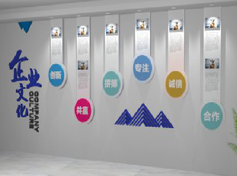 淮安企业文化墙需要传递什么办公文化？