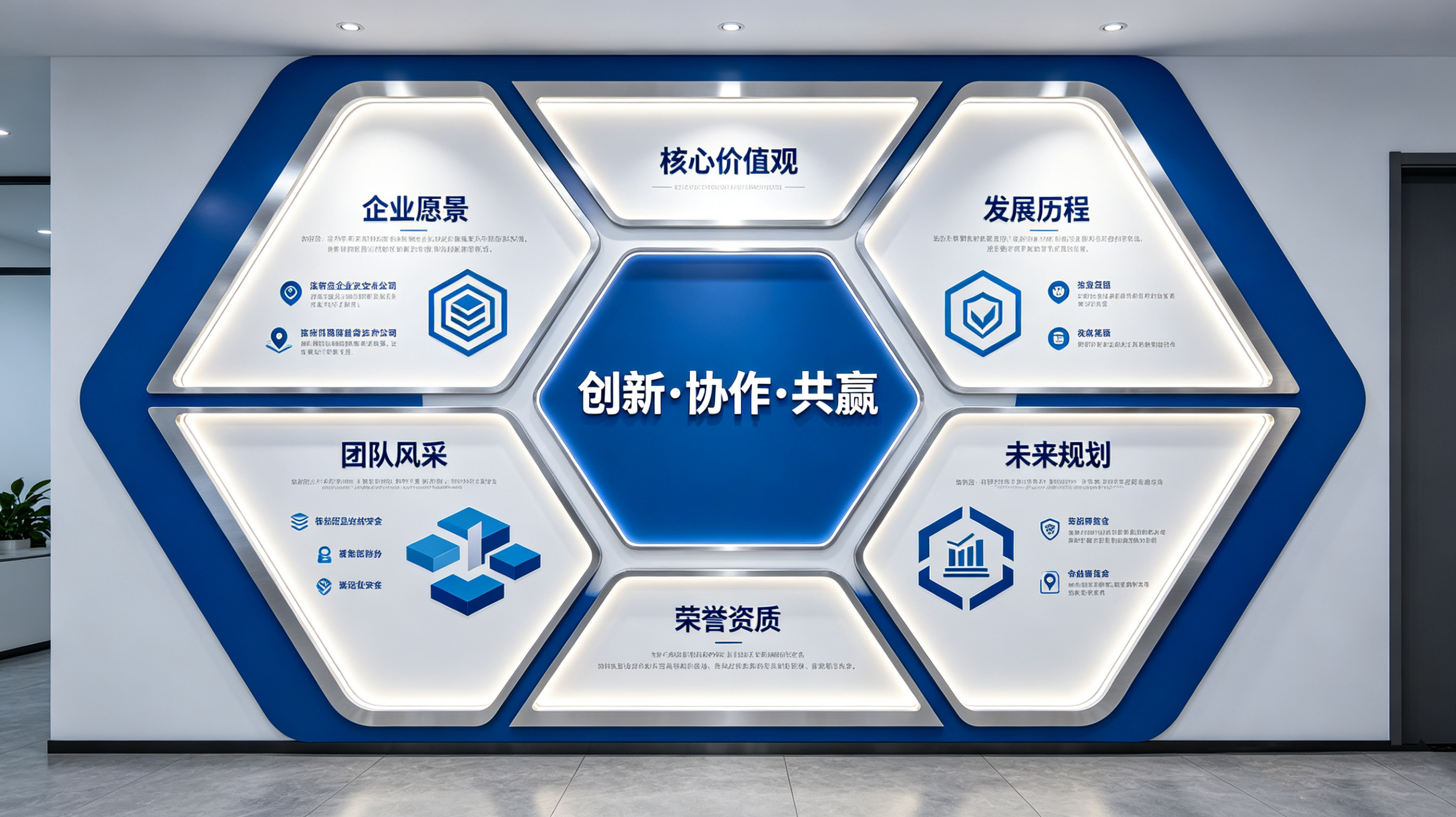 淮安企业文化墙六边形避坑指南（新手常犯5个错误）